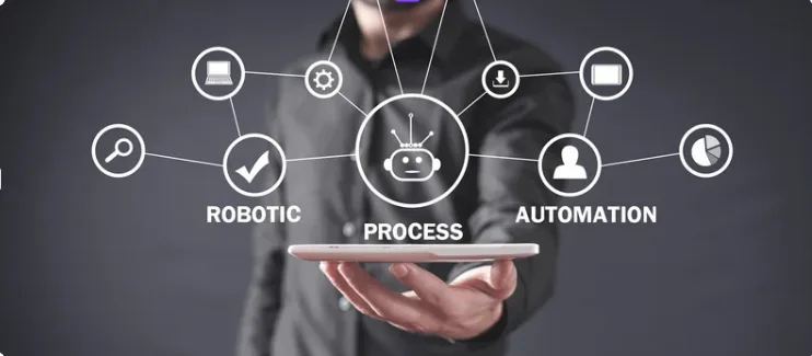Automation tools helping a small business owner streamline repetitive tasks